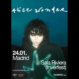 Concierto de Alice Wonder en Madrid Sabado 24 Enero 2026