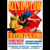 Concierto de All Time Low en Madrid Lunes 16 Febrero 2026