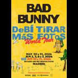 Concierto de Bad Bunny en Madrid (Tercera Fecha) Martes 2 Junio 2026