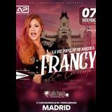 Concierto de Francy en Madrid Domingo 7 Diciembre 2025