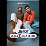 Concierto de Lemot en Madrid Domingo 25 Enero 2026