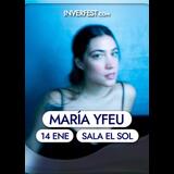 Concierto de María Yfeu en Madrid Miercoles 14 Enero 2026