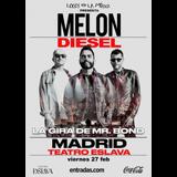 Concierto de Melón Diesel en Madrid Viernes 27 Febrero 2026