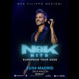 Concierto de Nek en Madrid Jueves 23 Abril 2026