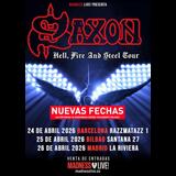 Concierto de Saxon en Madrid Domingo 26 Abril 2026