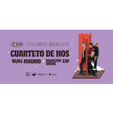 Cuarteto de Nos Tour Puertas Europa 2026 Martes 10 Marzo 2026