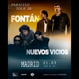 Fontán + Nuevos Vicios - Madrid Sabado 21 Marzo 2026