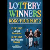 The Lottery Winners en Madrid Martes 16 Diciembre 2025
