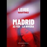Concierto de Leire Martínez en Madrid Sunday 22 February 2026