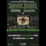 Concierto de Napalm Death en Madrid Thursday 5 February 2026